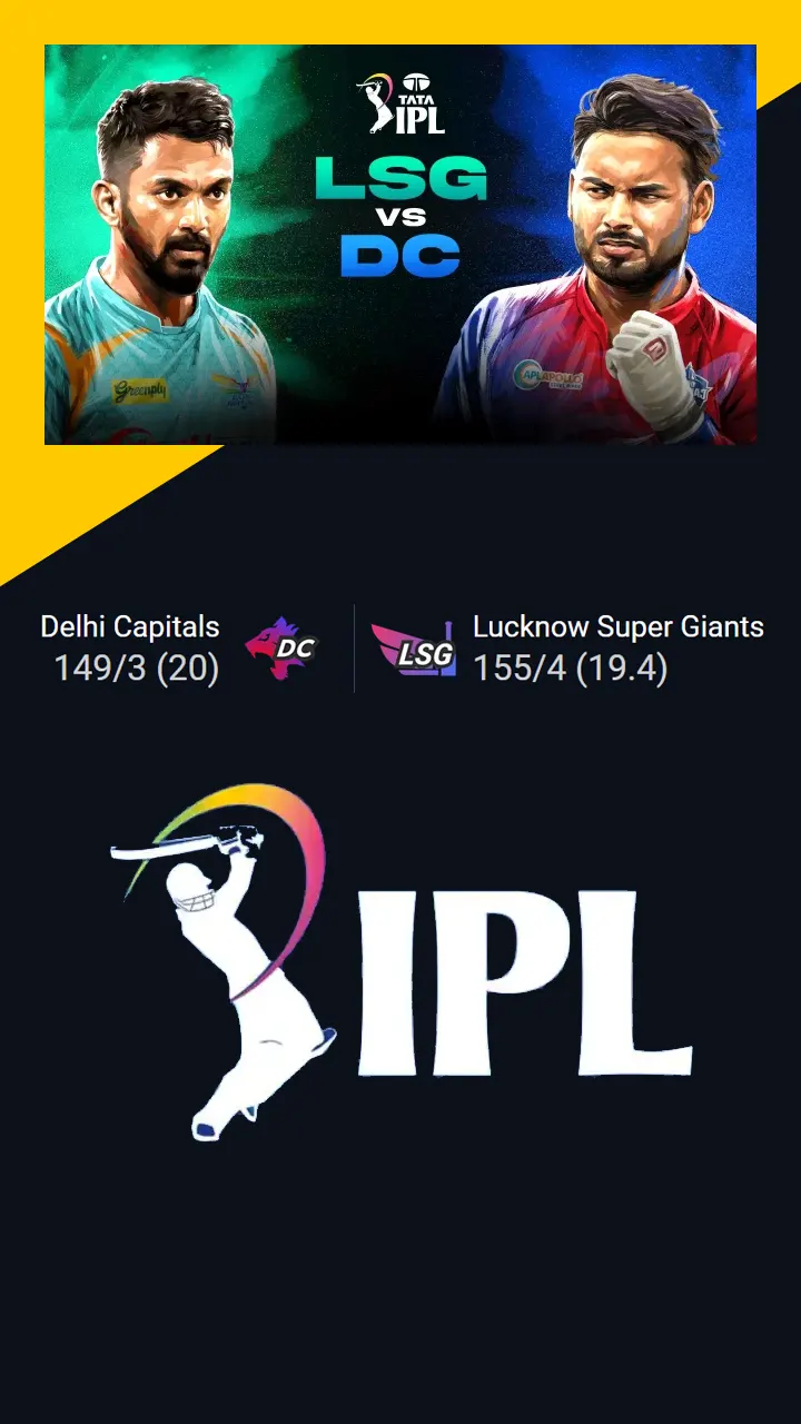 IPL Delhi Capitals vs Lucknow Super Giants Cricket Highlights Score 2022